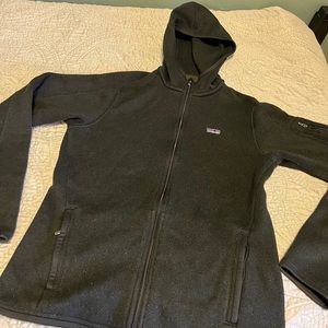 Black Patagonia Full Zip Up